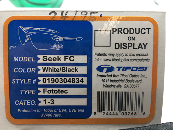 Tifosi Seek sunglasses