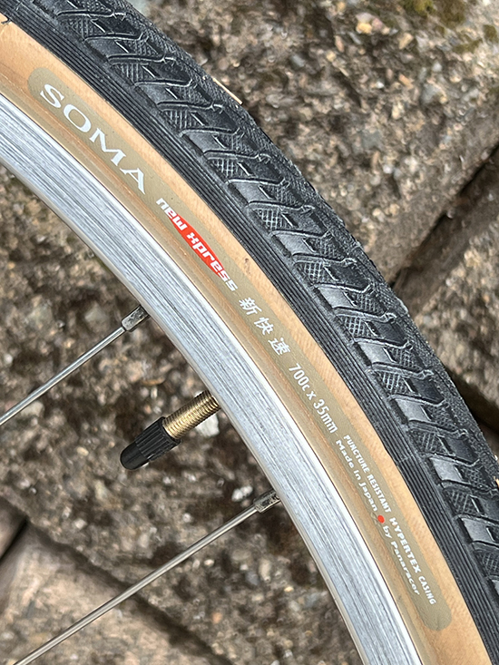 New Soma tires
