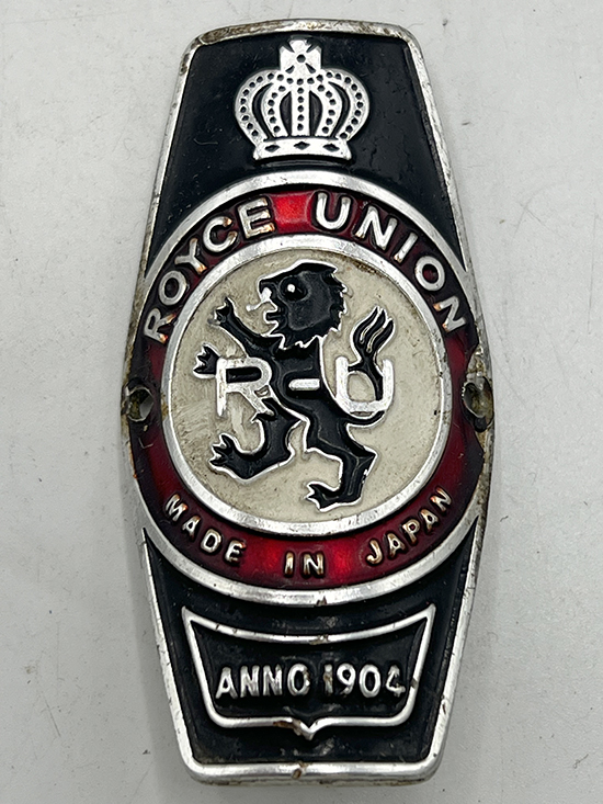 Royce Union head badge