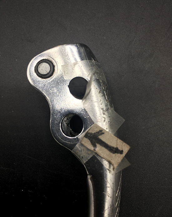 Ergo brake lever pivot
