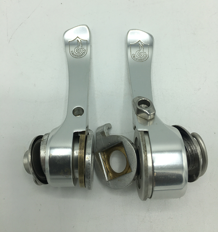 Campagnolo downtube & fingertip shift levers South Salem Cycleworks