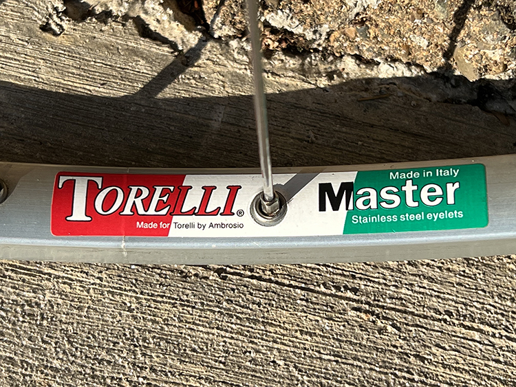 Torllelli Master rim