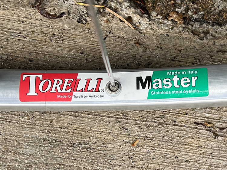 Torelli Master rim