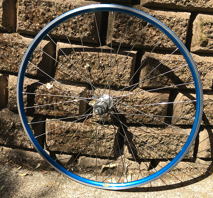 Mavic-Campagnolo rear wheel