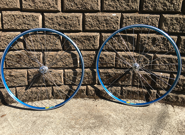 Campagnolo Mirage-Mavic wheels