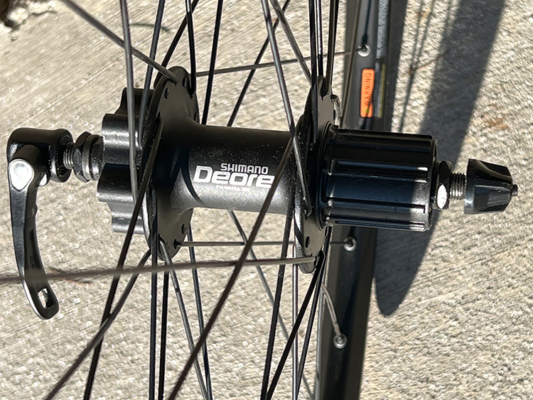 Shimano Deore rear hub