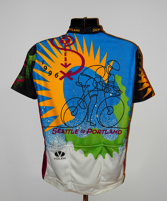 Seattle to Portland cycling jersey