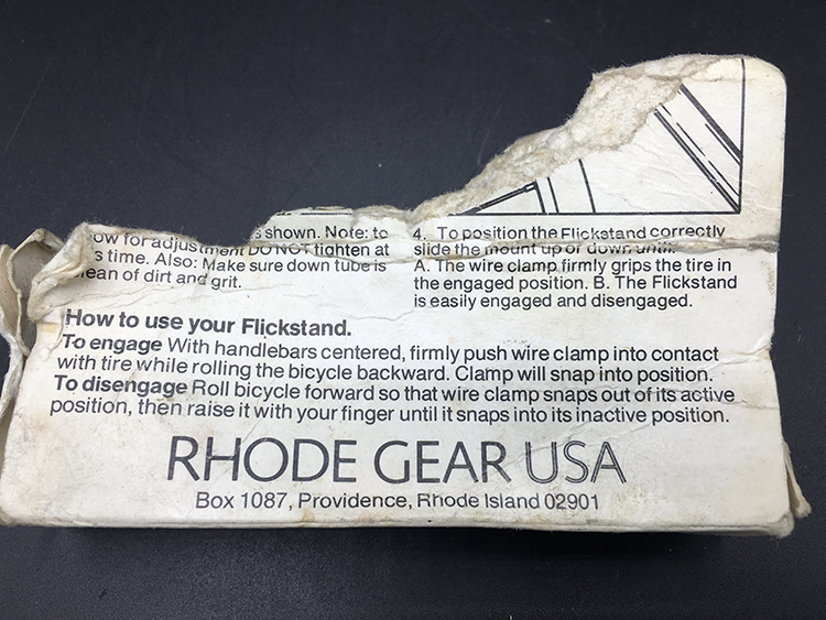 Rhode Gear Flickstand
