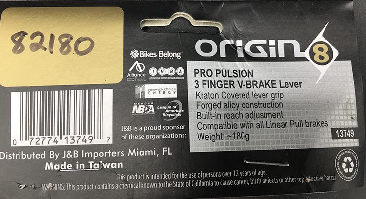 Origin8 brake levers