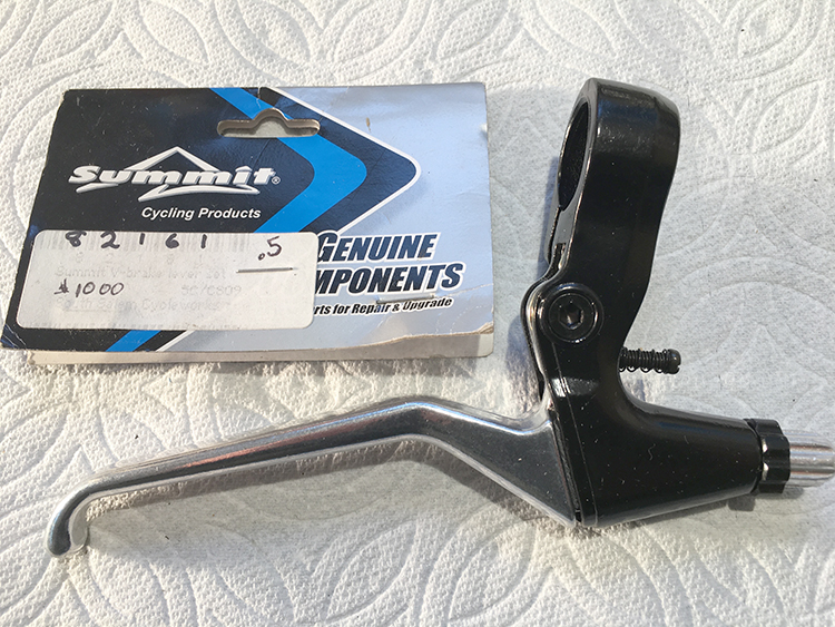 Summit rear brake lever