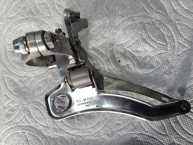 Deore XT front derailleur