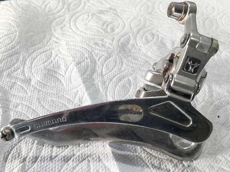 Deore XT front derailleur