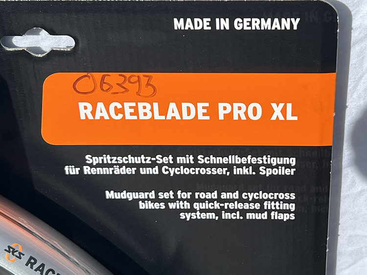 SKS RaceBlade Pro XL Fenders