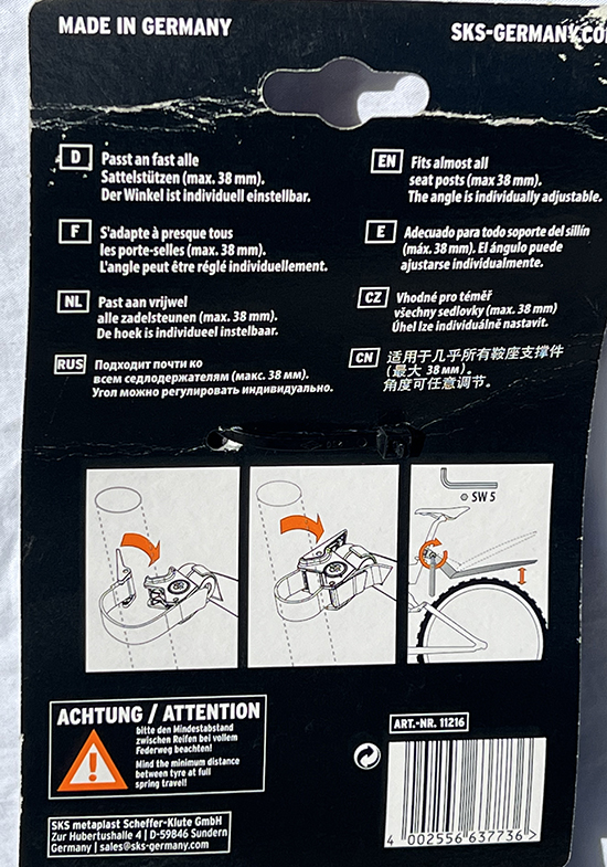 SKS fender