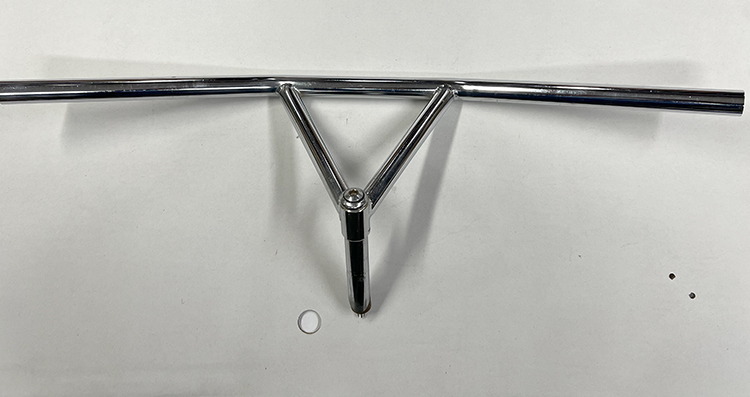 Bull Moose chrome-plate handlebars