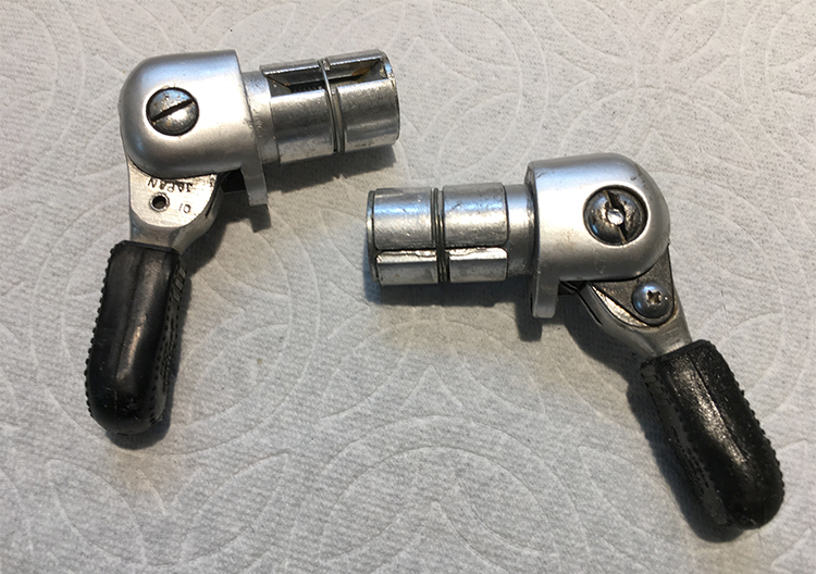 SunTour Fingertip (Barcon) shift levers South Salem Cycleworks