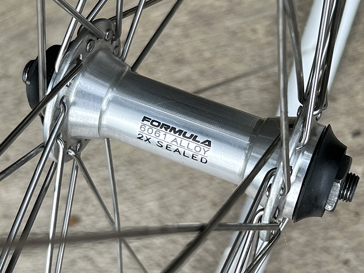 Road Bicycle wheels built with Formula hubs South Salem Cycleworks
