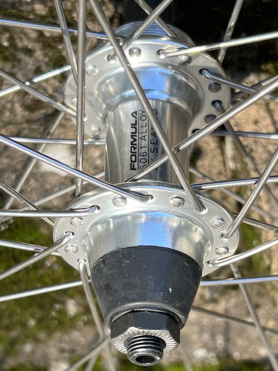 Road Bicycle wheels built with Formula hubs South Salem Cycleworks