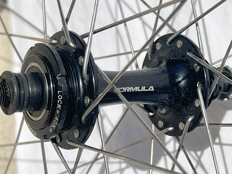 Rear track hub